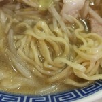 中華料理 大宝 - 麺の感じ