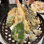 金沢まいもん寿司 - 天ぷら