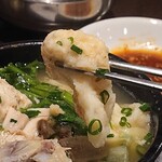 全席個室 本場韓国料理 チーズダッカルビ 仙台牛石焼肉 牛タン 鍋 ハンサラン - 丸鶏タッハンマリ鍋(2021.12)