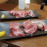 三代目 鳥メロ - 炙り肉寿司 (^.^)