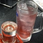 椅子のある立ち呑み つるつるいっぱい - 乾杯！