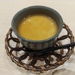 すし うえだ - 玉ねぎ茶碗蒸し