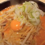 柳家 - キムチ納豆（麺増し・アップ）