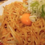 柳家 - キムチ納豆焼きそば（アップ）