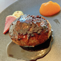 ahill ginza - ahill名物 フォアグラ入りハンバーグステーキ