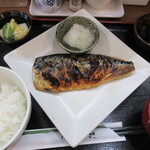 となりの食堂 - 焼さば　ご飯少なめ