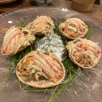 茂幸 - セイコガニ♡皆様はこんな風に提供されていましたが