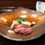 鳥田中 - ホロホロ鳥　叩き