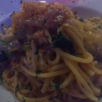 ワイン食堂 イナセヤ キッチン - ズワイガニと下仁田ネギのパスタ