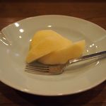 京都和久傳 - 洋梨のデザート