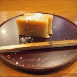 京都和久傳 - 蓮根の澱粉を使った菓子