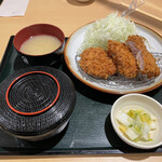 Tonkatsu Ise - 上ひれかつ定食 1,250円