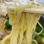 支那そば あおば - 麺 リフト