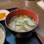 Robataya Musashi - 味噌汁。美味し。
