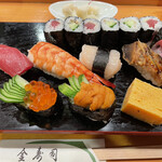 金寿司 - 特選にぎり　¥1,500