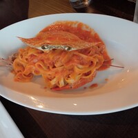 ゼックスウエスト ザ バー - 渡り蟹クリームパスタ