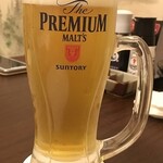 全席個室 居酒屋 あや鶏 - ビール