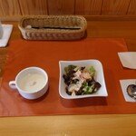 煉瓦 - サラダとスープ