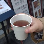 うな次郎 - 待ってるとお茶を配ってくださいました！！