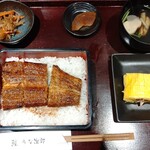 うな次郎 - うな重(並) 肝吸いも全くクセなく美味しかった♪
