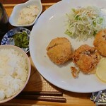 喫茶 俺ん家゛ - 帆立フライ　850円　2021/05