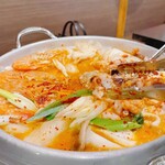 韓国料理 金家 - ナッコプセ序盤