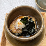 日本料理 TOBIUME - 喉黒茶碗蒸し　巨大な具