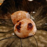 Otomezushi - 河豚白子焼き