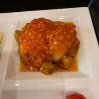 萬珍樓 本店 - イカと茄子のチリソース