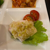 萬珍樓 本店 - 蒸し鶏