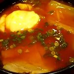 らーめん粋家 - 韓国風つけ麺　680円