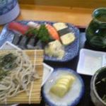 伊達城寿司 - 寿司＆手打ちそばセット