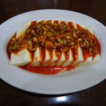 晴々飯店 - 四川風冷奴　\300