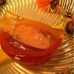 フィオッキ - 黒部大鱒とペペローニのテリーヌ