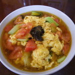 晴々飯店 - トマトと玉子メン\750（2012）