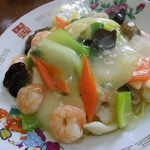 晴々飯店 - 海鮮焼きそば