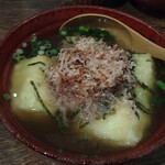 いざか家 桜坂 - 揚げ出し豆腐