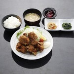 Fried chicken set meal