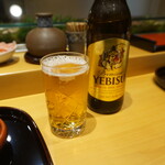 小笹寿し - 瓶ビール♪