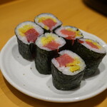 小笹寿し - トロたく巻き