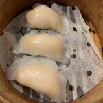 中国料理 娘娘 - えび入り蒸し餃子サラダ【2021.11】