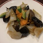 中国料理 娘娘 - 牛肉のオイスターソース炒め【2021.11】