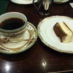 ホシヤマ珈琲店 - チーズケーキセット \1470