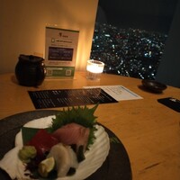 ダイナミックキッチン＆バー 響  西新宿野村ビル店 - 刺身と夜景