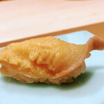 すし昇 - 生ホッキ貝　いい食感してました