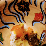 すし昇 - 鮑の肝ソースと蟹の卵を蟹にかけて食べたら幸せになるに決まってます♡