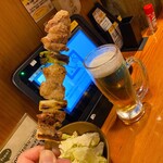 鳥貴族 - フライドチキンならぬ焼き鳥でクリスマスイヴლ(´ڡ`ლ)　