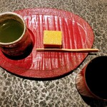 すし昇 - 卵とお味噌汁