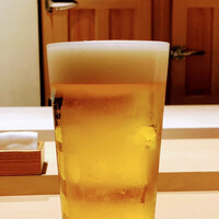 すし昇 - おビールからいただきます