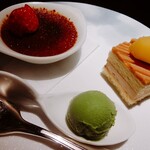 日比谷 モンシェルトントン - 別席でデザートとコーヒー